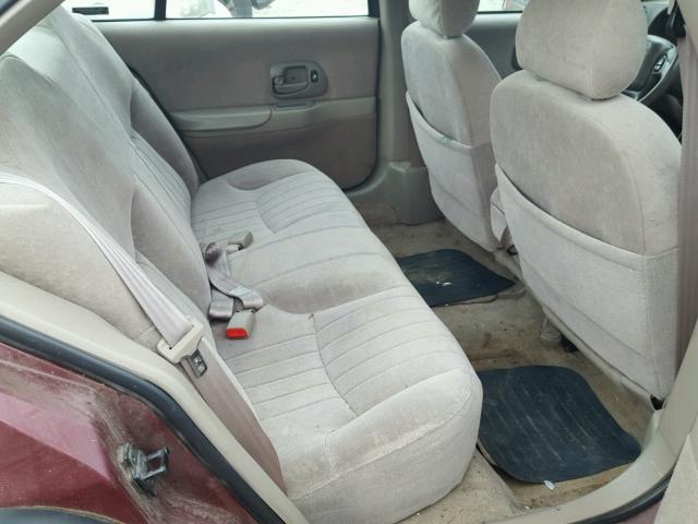 2G1WL52M6W9197701 - 1998 CHEVROLET LUMINA BAS 栗色 照片 6