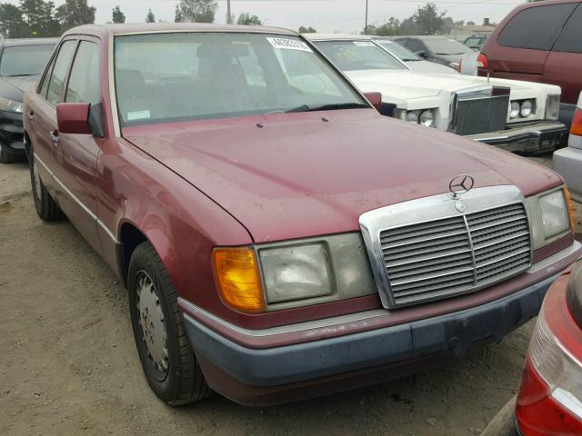 WDBEA26E7NB666722 - 1992 MERCEDES-BENZ 300 E 2.6 RED photo 1