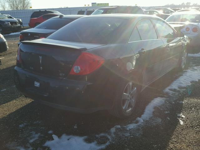 1G2ZH57N774229121 - 2007 PONTIAC G6 BLACK photo 4