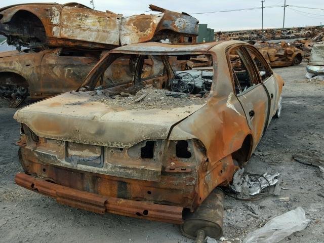 1HGCG6681YA095880 - 2000 HONDA ACCORD EX BURN photo 4