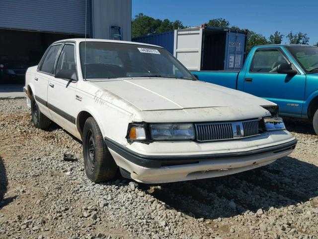 1G3AL54N1M6350562 - 1991 OLDSMOBILE CUTLASS CI WHITE photo 1