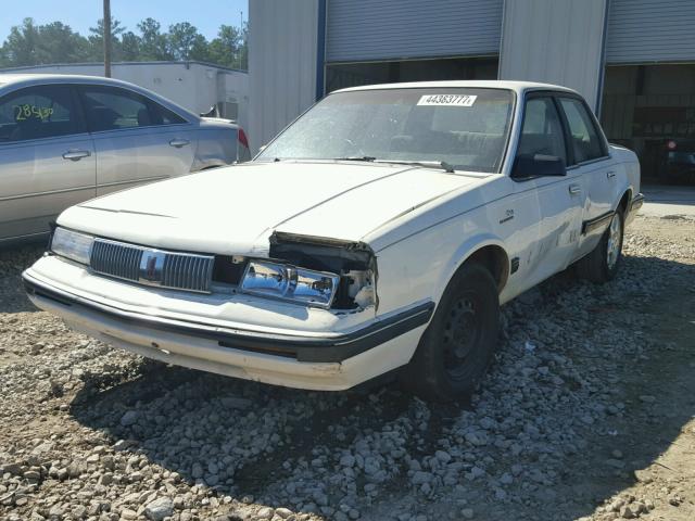 1G3AL54N1M6350562 - 1991 OLDSMOBILE CUTLASS CI WHITE photo 2