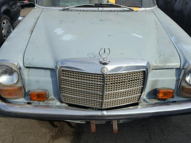 11511010009786 - 1968 MERCEDES-BENZ 200D BLUE photo 7