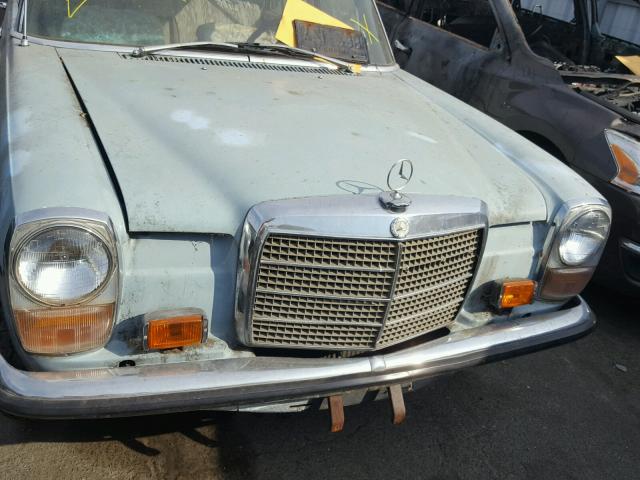 11511010009786 - 1968 MERCEDES-BENZ 200D BLUE photo 9