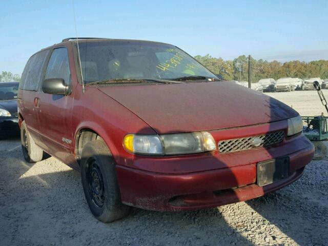 4N2DN111XVD856757 - 1997 NISSAN QUEST XE RED photo 1