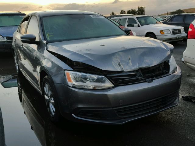 3VWDZ7AJ4BM347691 - 2011 VOLKSWAGEN JETTA SE CHARCOAL photo 1