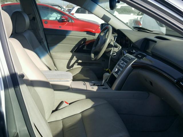 JH4KB16537C000125 - 2007 ACURA RL ვერცხლისფერი ფოტო 5