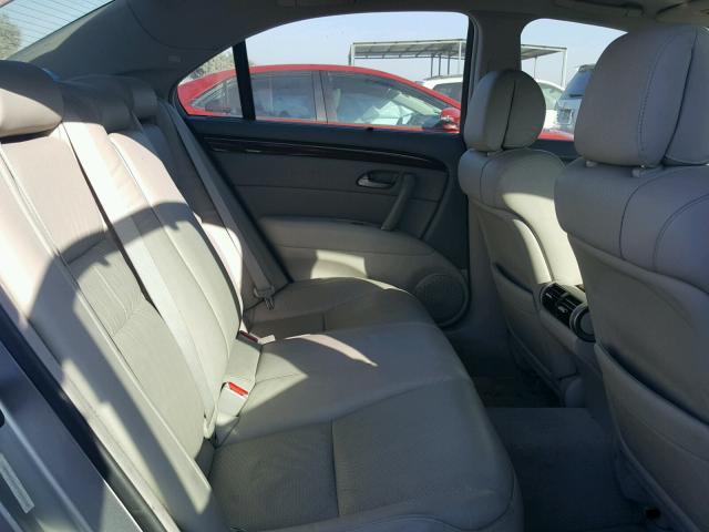 JH4KB16537C000125 - 2007 ACURA RL ვერცხლისფერი ფოტო 6