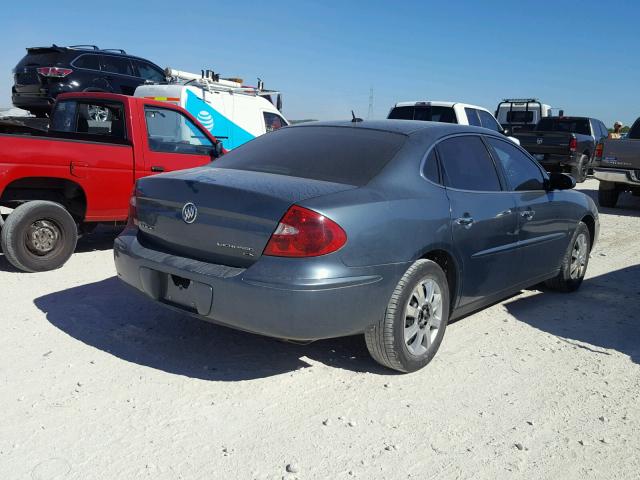 2G4WC582271128352 - 2007 BUICK LACROSSE C TURQUOISE photo 4