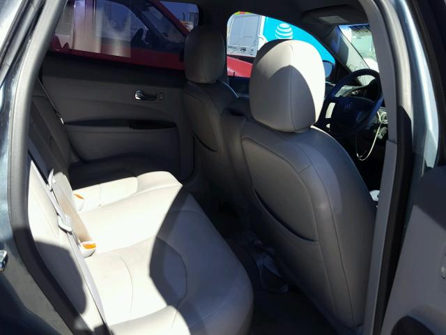 2G4WC582271128352 - 2007 BUICK LACROSSE C TURQUOISE photo 6