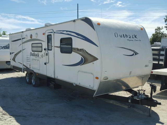 4YDT30025AB450218 - 2010 KEYSTONE OUTBACK WHITE photo 1