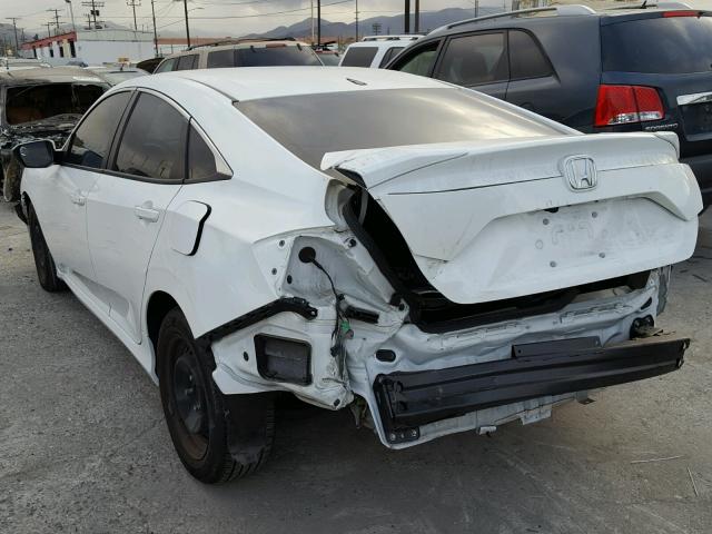 2HGFC2F57GH544390 - 2016 HONDA CIVIC LX WHITE photo 3