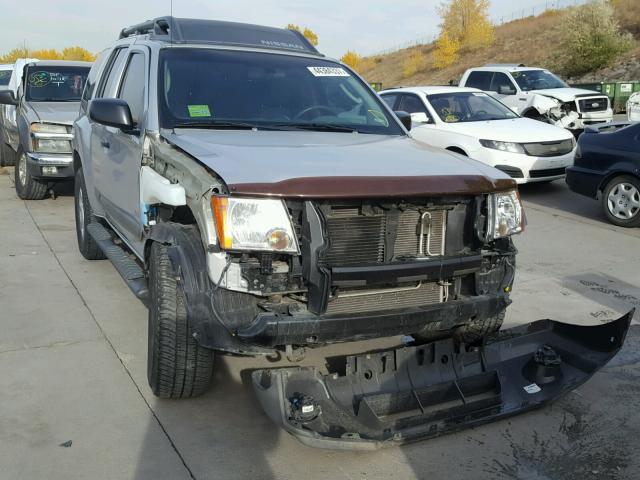 5N1AN08W28C503727 - 2008 NISSAN XTERRA OFF SILVER photo 1