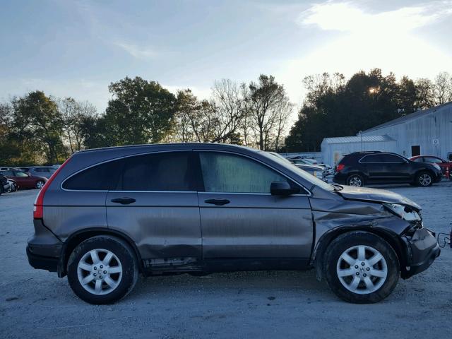 5J6RE48529L063378 - 2009 HONDA CR-V EX BROWN photo 9