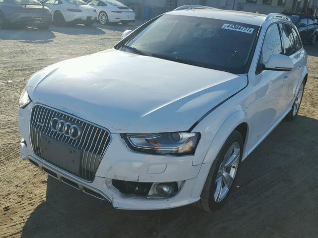 WA1UFAFL4EA050192 - 2014 AUDI A4 ALLROAD WHITE photo 2