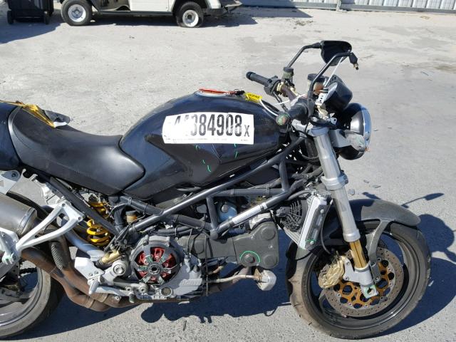 ZDM1RB5T74B048733 - 2004 DUCATI MONSTER S4 BLACK photo 6