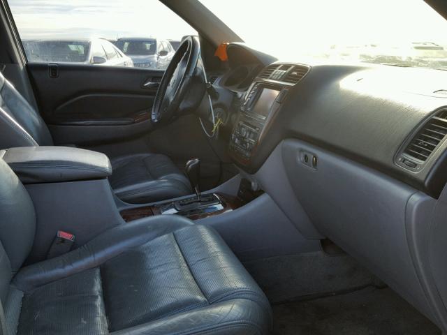 2HNYD18904H510389 - 2004 ACURA MDX TOURIN SILVER photo 5