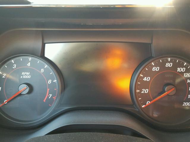 1G1FG1R79H0103465 - 2017 CHEVROLET CAMARO SS RED photo 8