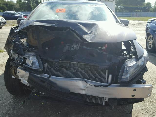 2HGFB2F93EH505816 - 2014 HONDA CIVIC EXL 棕色 照片 9