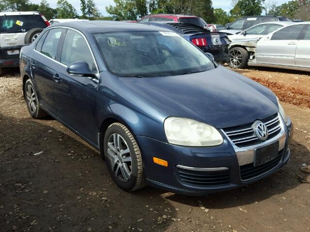 3VWSG71K26M801870 - 2006 VOLKSWAGEN JETTA 2.5 BLUE photo 1