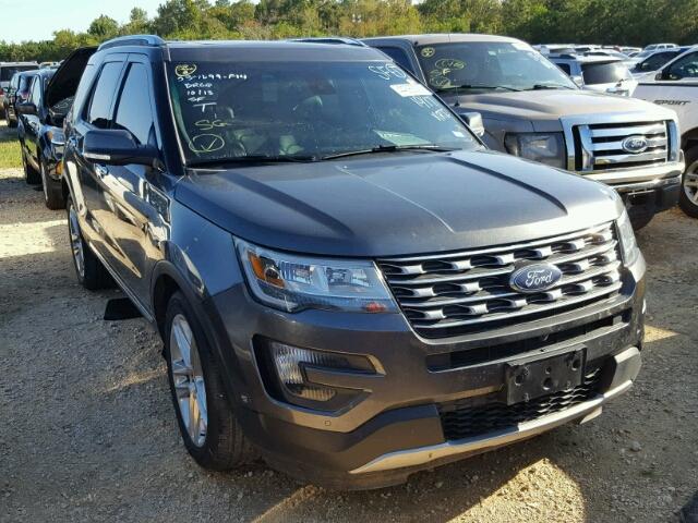 1FM5K7F83GGB04839 - 2016 FORD EXPLORER CHARCOAL photo 1