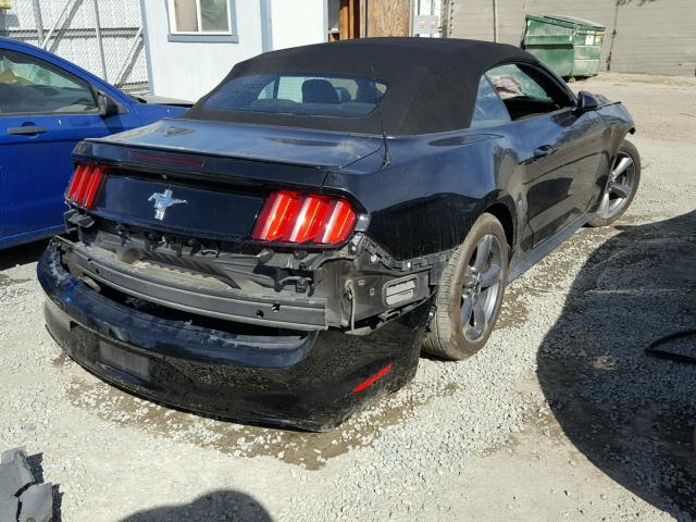 1FATP8EMXF5414942 - 2015 FORD MUSTANG BLACK photo 4