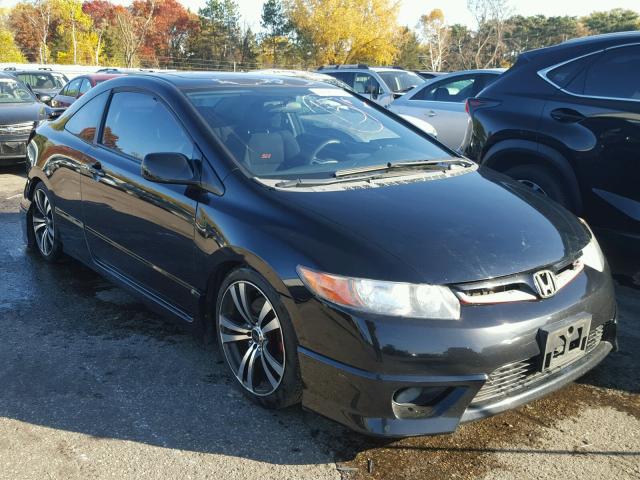 2HGFG21558H707745 - 2008 HONDA CIVIC BLACK photo 1