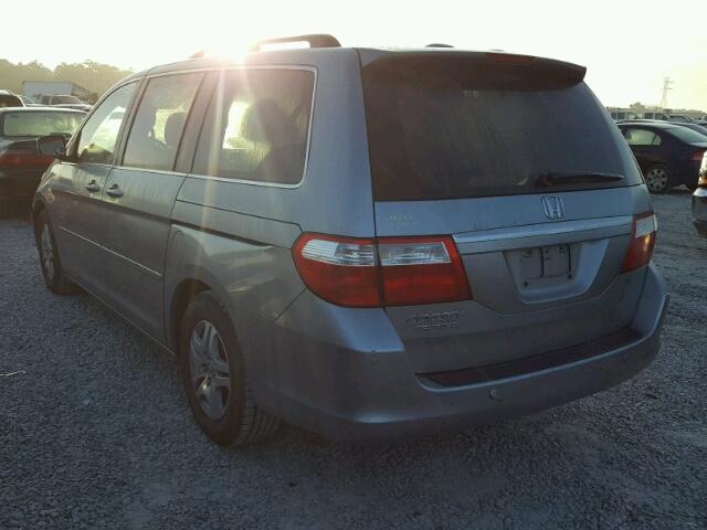 5FNRL38896B026195 - 2006 HONDA ODYSSEY TO BLUE photo 3