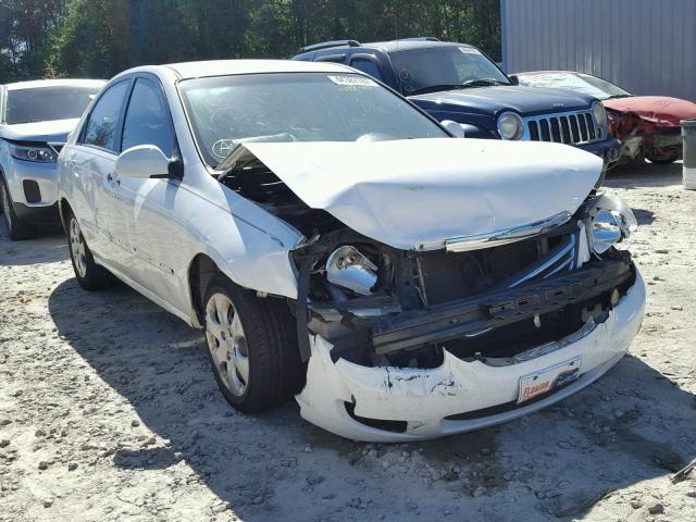 KNAFE121785491492 - 2008 KIA SPECTRA WHITE photo 1