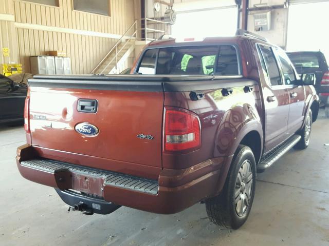 1FMEU5DE2AUF02964 - 2010 FORD EXPLORER S BURGUNDY photo 4