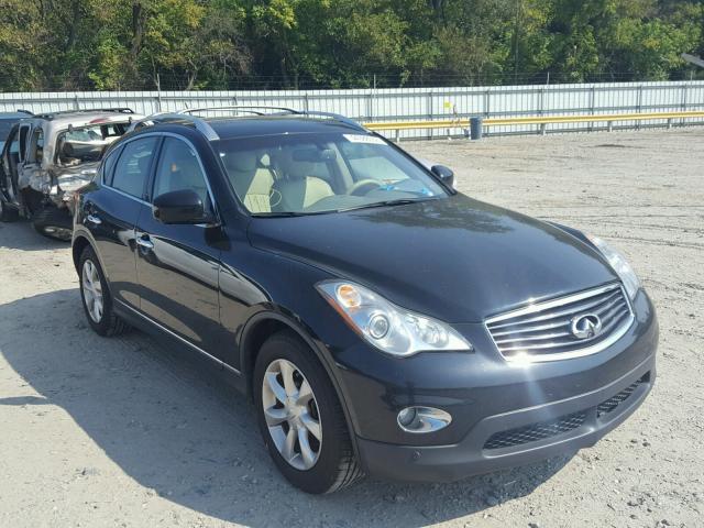 JN1AJ0HRXAM754587 - 2010 INFINITI EX35 BASE BLACK photo 1