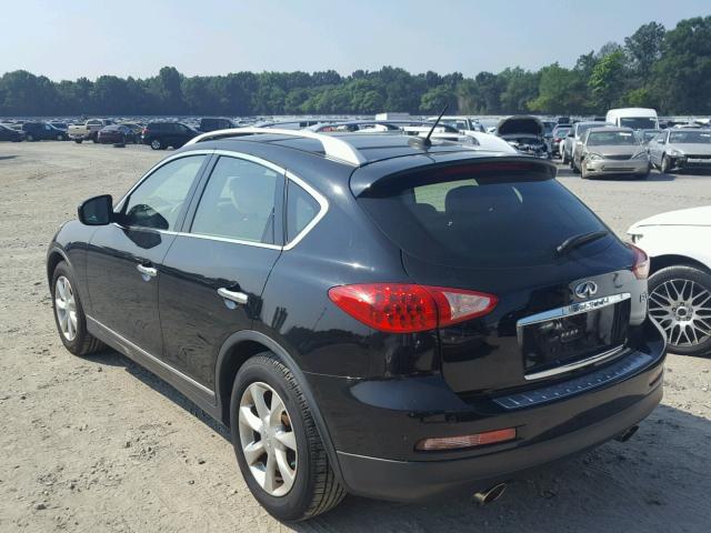 JN1AJ0HRXAM754587 - 2010 INFINITI EX35 BASE BLACK photo 3