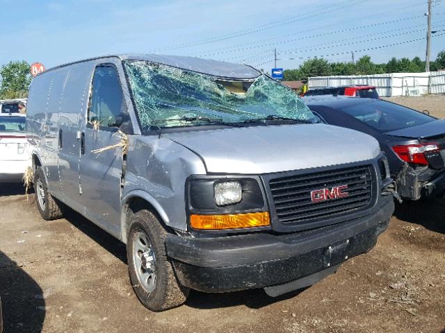 1GTS7AFX1C1193675 - 2012 GMC SAVANA G15 SILVER photo 1