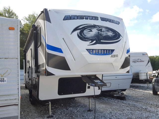 5ZT3CKSB1J2700094 - 2018 CHER 5TH WHEEL WHITE photo 1