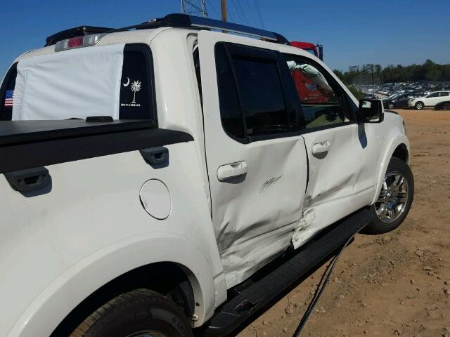 1FMEU3DE5AUF03322 - 2010 FORD EXPLORER S Սպիտակ լուսանկար 9