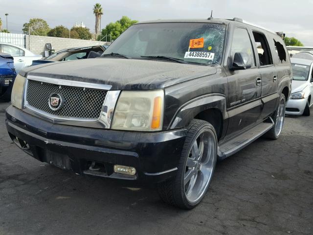 3GYFK66NX3G310726 - 2003 CADILLAC ESCALADE BLACK photo 2