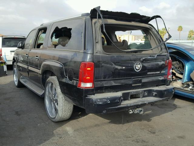 3GYFK66NX3G310726 - 2003 CADILLAC ESCALADE BLACK photo 3