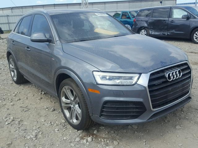 WA1GFCFS0GR007571 - 2016 AUDI Q3 PRESTIG GRAY photo 1