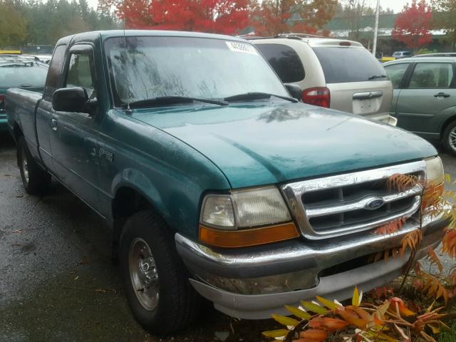 1FTYR14X0WPB49952 - 1998 FORD RANGER SUP GREEN photo 1