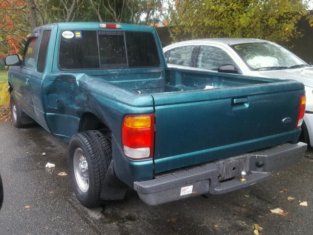 1FTYR14X0WPB49952 - 1998 FORD RANGER SUP GREEN photo 3
