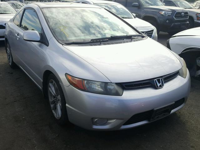 2HGFG12877H557543 - 2007 HONDA CIVIC EX SILVER photo 1