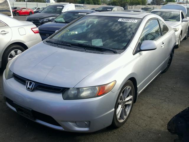 2HGFG12877H557543 - 2007 HONDA CIVIC EX Gümüş foto 2