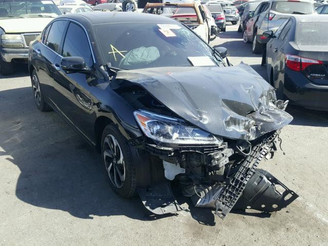 1HGCR2F79GA138905 - 2016 HONDA ACCORD EX BLACK photo 1