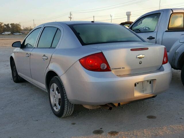 1G1AL58F187108186 - 2008 CHEVROLET COBALT LT SILVER photo 3