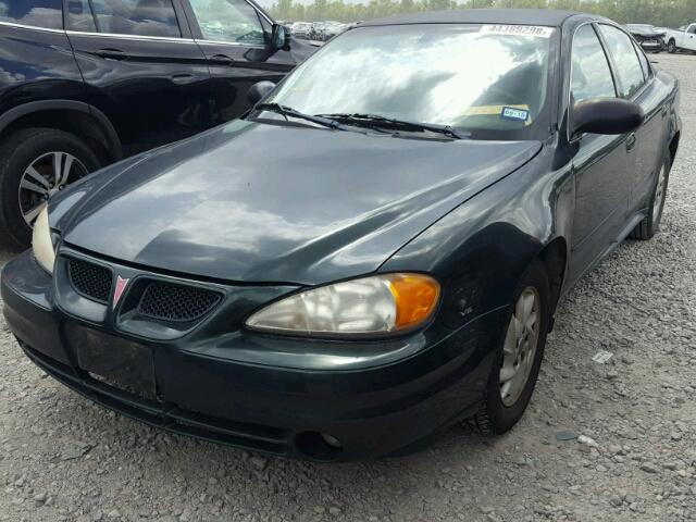 1G2NG52E53C190179 - 2003 PONTIAC GRAND AM S 绿色 照片 2