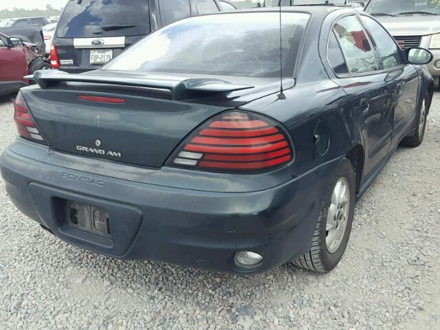 1G2NG52E53C190179 - 2003 PONTIAC GRAND AM S 绿色 照片 4
