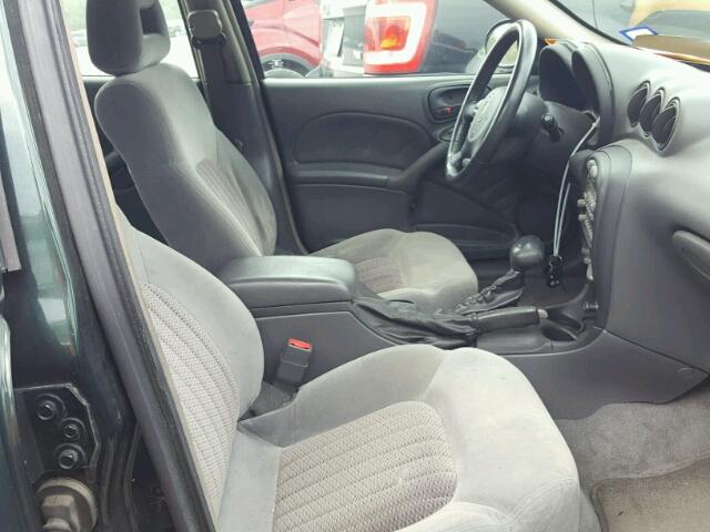 1G2NG52E53C190179 - 2003 PONTIAC GRAND AM S 绿色 照片 5
