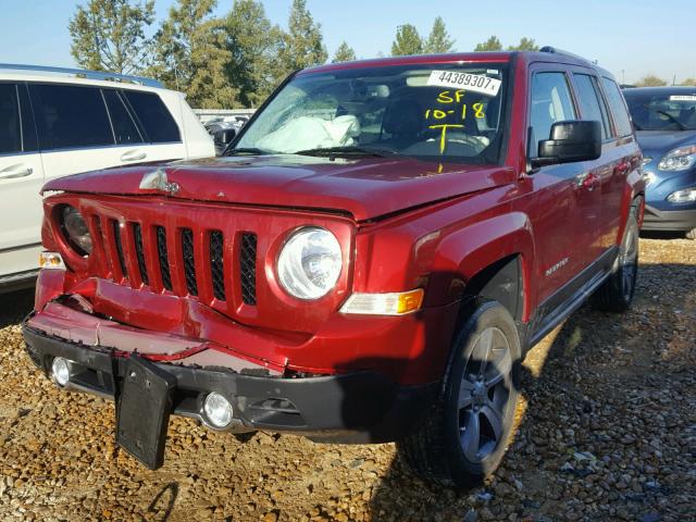 1C4NJRFB8GD511152 - 2016 JEEP PATRIOT LA MAROON photo 2