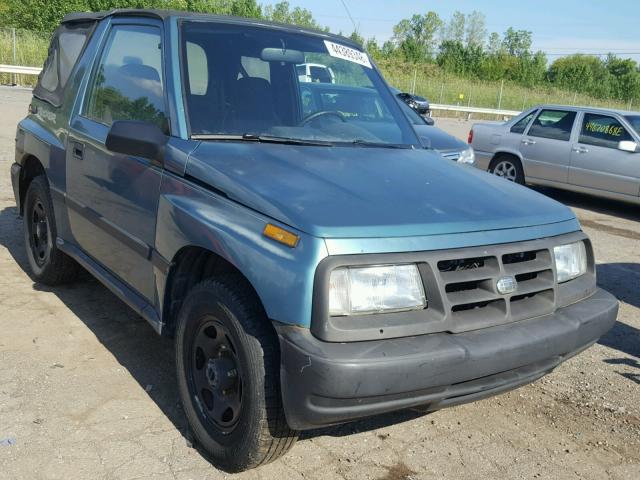 2CNBJ1868V6924913 - 1997 GEO TRACKER GREEN photo 1