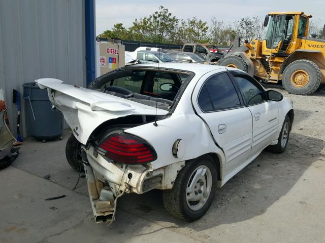 1G2NF52F82C200309 - 2002 PONTIAC GRAND AM S WHITE photo 4